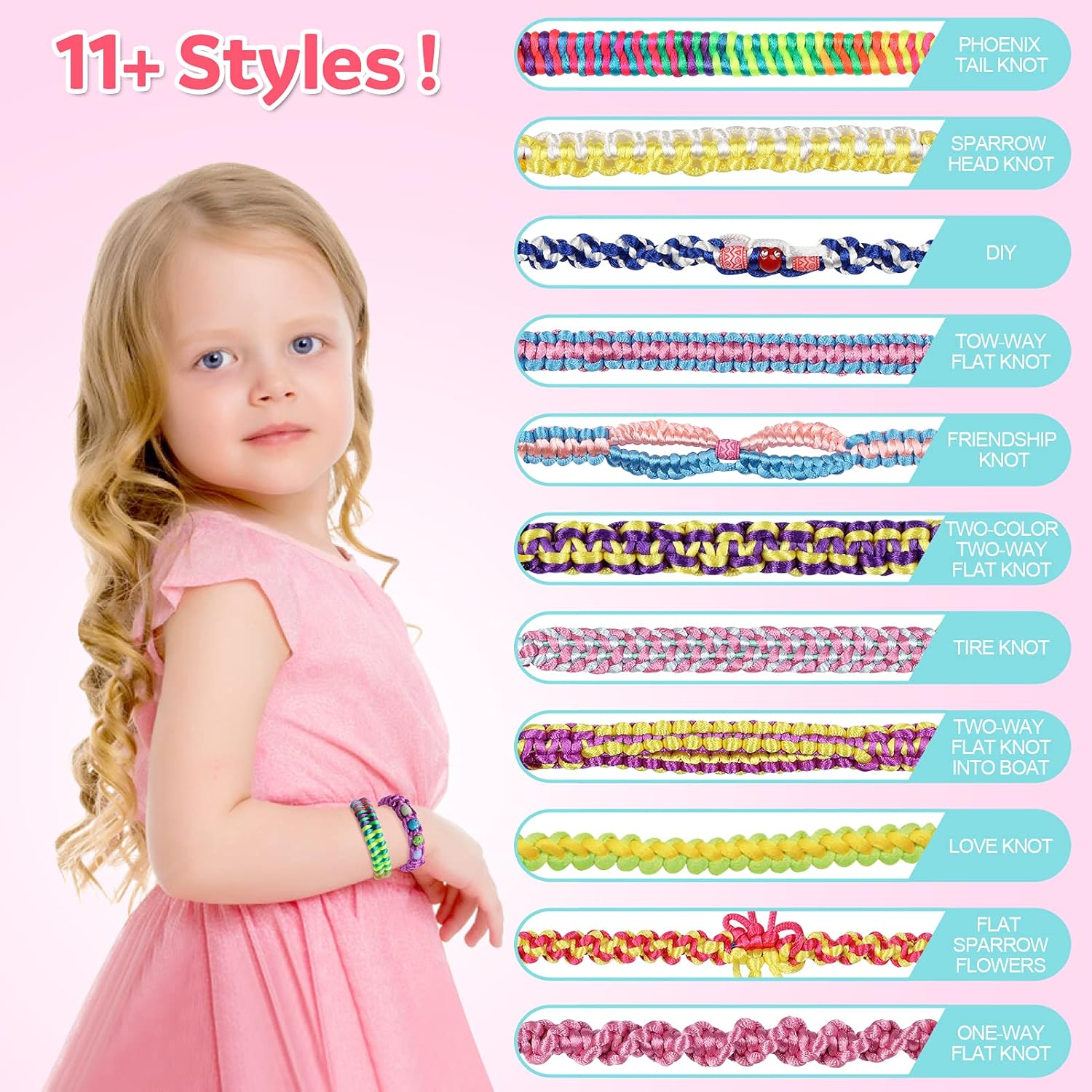 INDA™ Creative Friendship Bracelet Kit