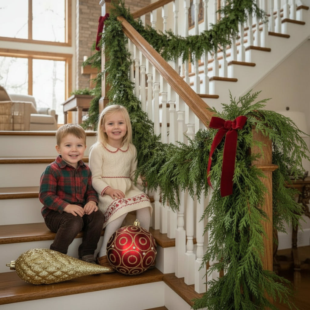 INDA™ Evergreen Cedar Garland