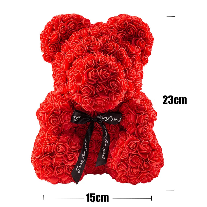 Eternal™ Blossom Love Rose Bear