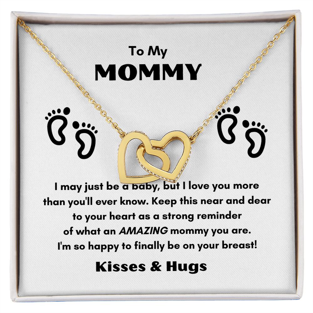 TO MY MOMMY, THE INTERLOCKING LOVE NECKLACE MOTHER'S DAY COLLECTION