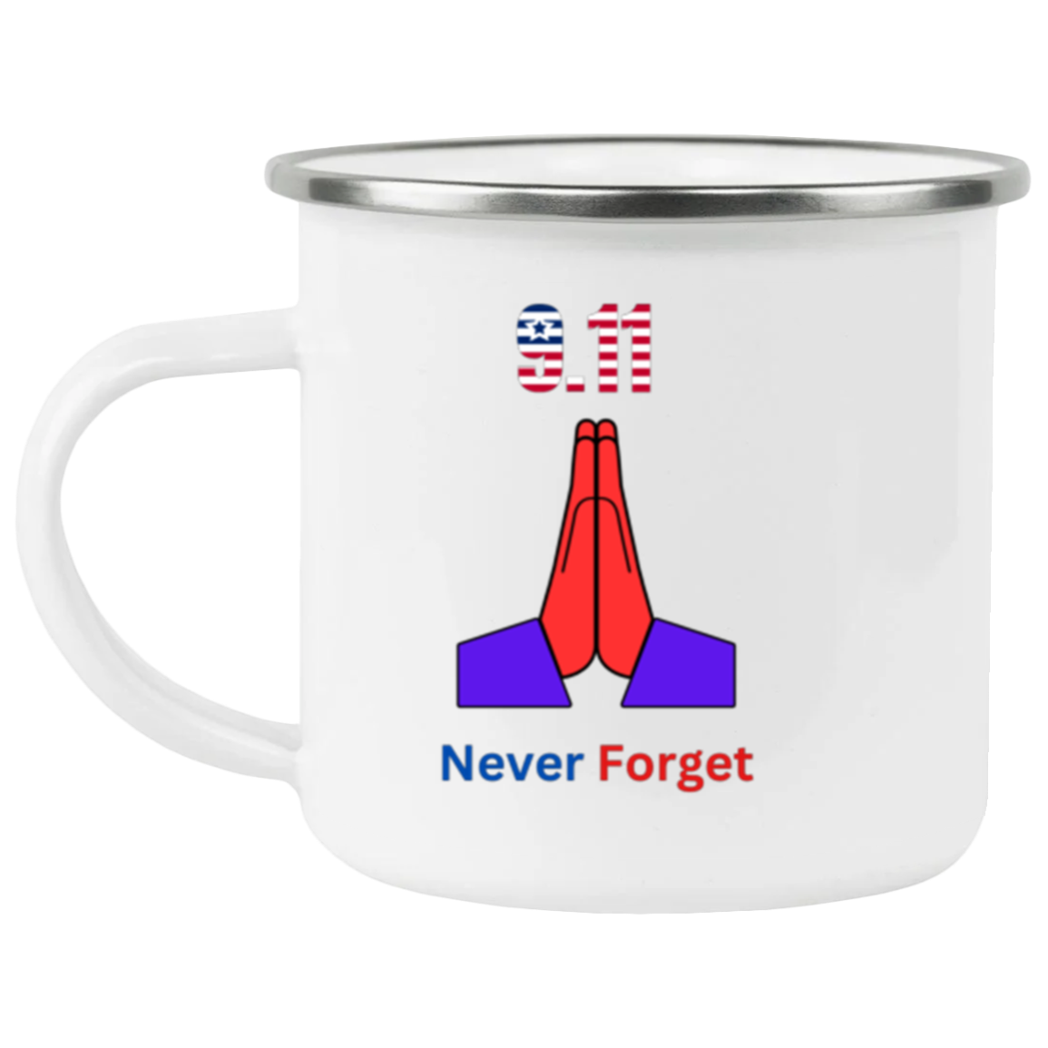 Experience Outdoor Comfort: INDA™ 911 Enamel Camping Mug