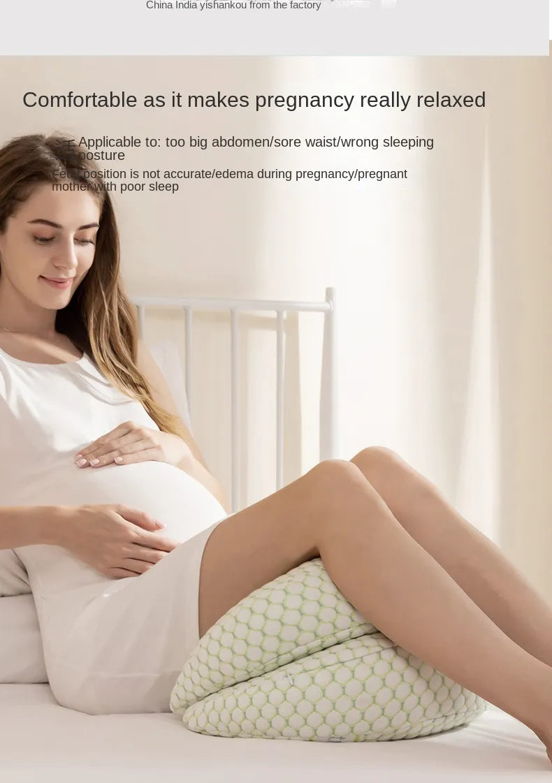 INDA™ Maternity Sleeping Pillow: Comfort and Support for Expecting Moms