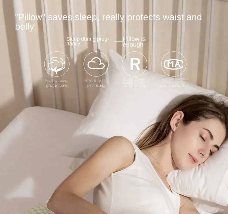 INDA™ Maternity Sleeping Pillow: Comfort and Support for Expecting Moms