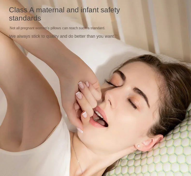 INDA™ Maternity Sleeping Pillow: Comfort and Support for Expecting Moms