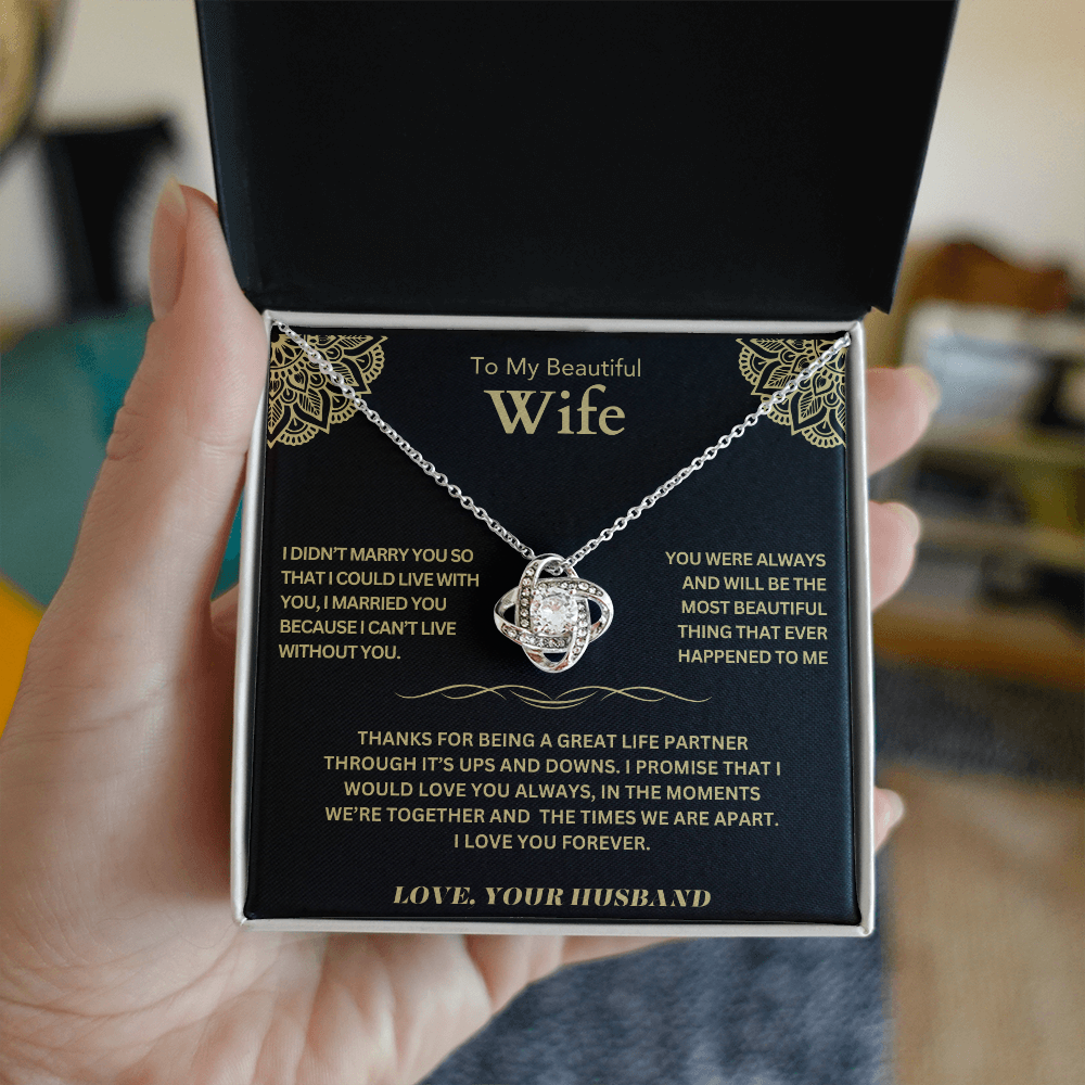 To My ONE and ONLY BEAUTIFUL WIFEY
