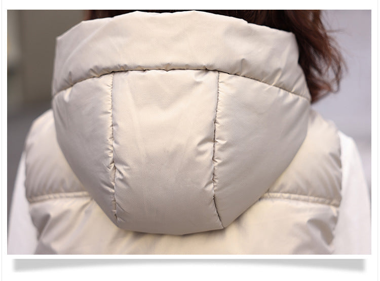 Western Style Hooded Vest Coat-Outerwear