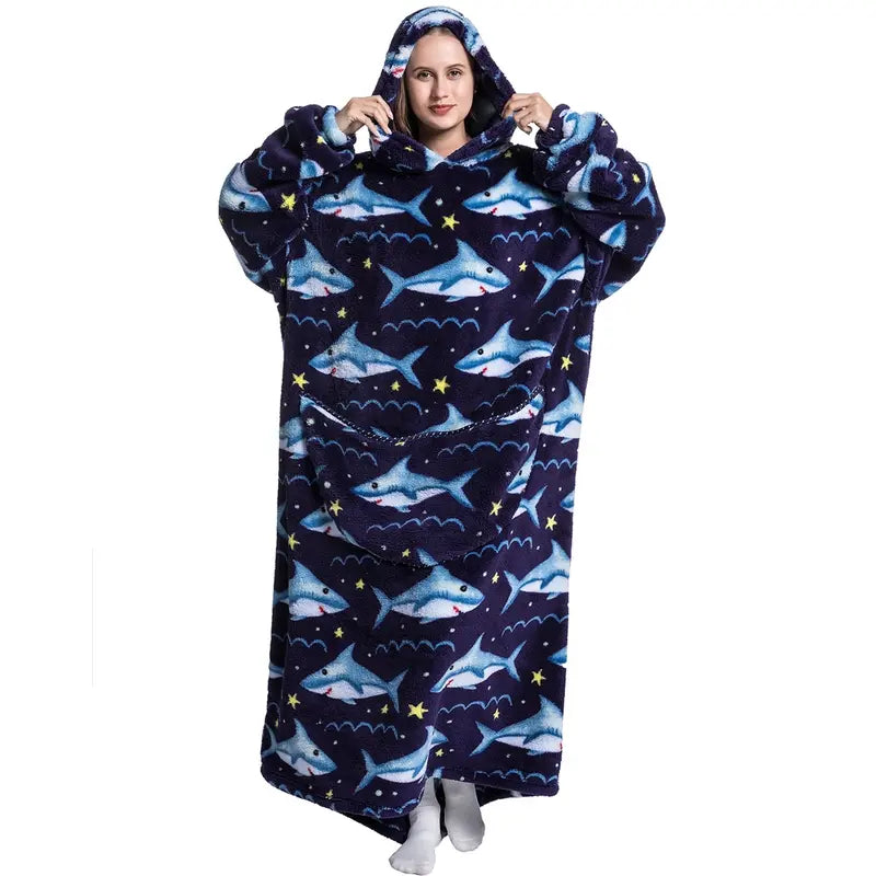 The Cozy Hoodie Blanket