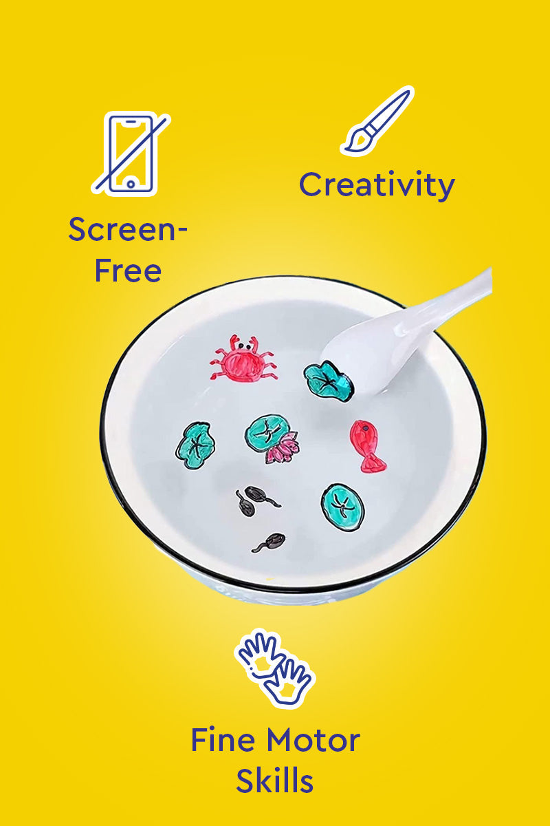 AquaDoodle™ Magic Water Pens - Mess-Free Drawing Pens for Kids