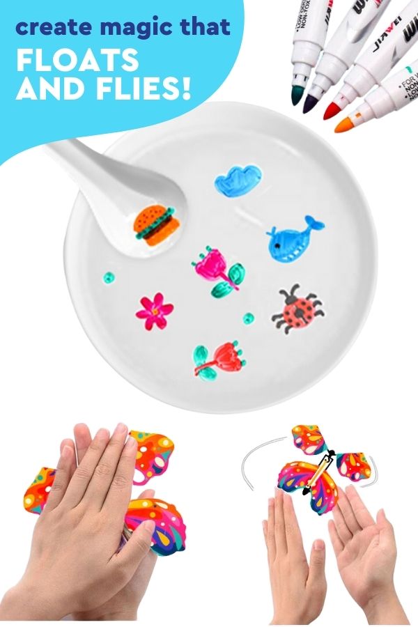 AquaDoodle™ Magic Water Pens - Mess-Free Drawing Pens for Kids