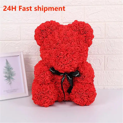 Eternal™  Blossom Love Rose Bear