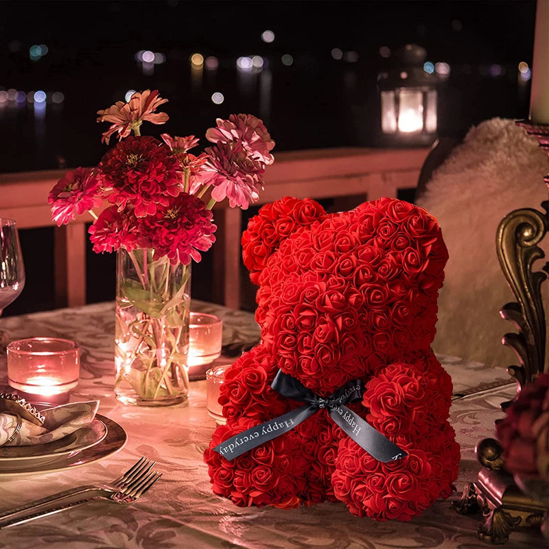 Eternal™  Blossom Love Rose Bear