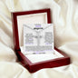 TO MY SPECIAL NEEDS DAUGHTER, WITH THE CZ CROSS NECKLACE