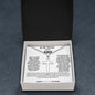 TO MY SPECIAL NEEDS SON, STAINLESS CROSS NECKLACE