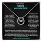TO MY SPECIAL NEEDS DAUGHTER, ROCKIN' THIS BEAUTIFUL LUCKY LOVE NECKLACE