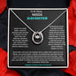 TO MY SPECIAL NEEDS DAUGHTER, ROCKIN' THIS BEAUTIFUL LUCKY LOVE NECKLACE