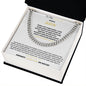 TO MY SPECIAL NEED SON CUBAN LINK CHAIN