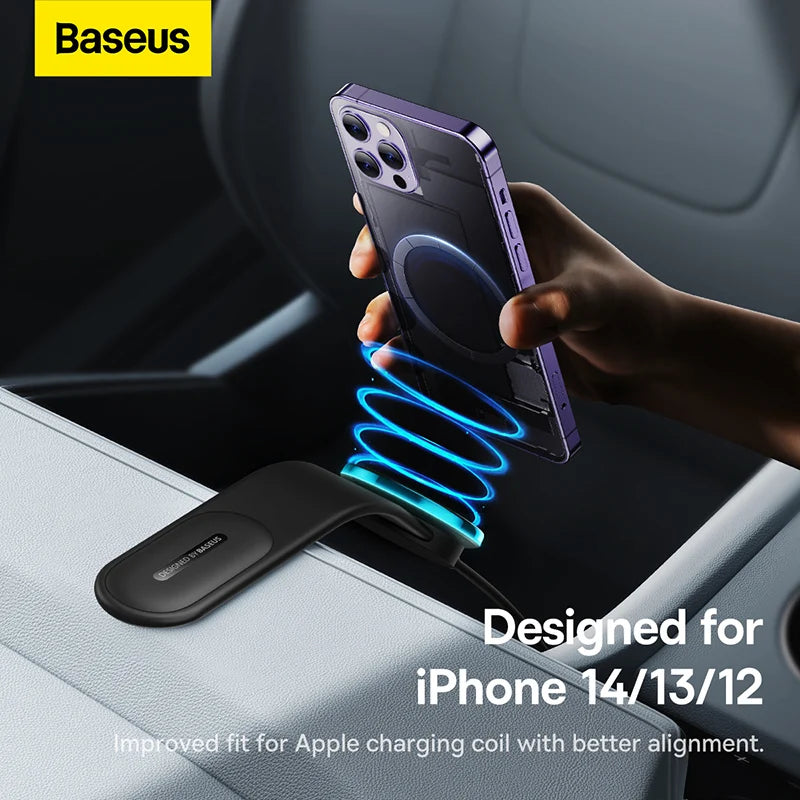 Charge Hub™ Wireless Car Charger - Effortless Charging On the Go